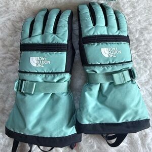 The North Face Womens Aqua/Black Glove